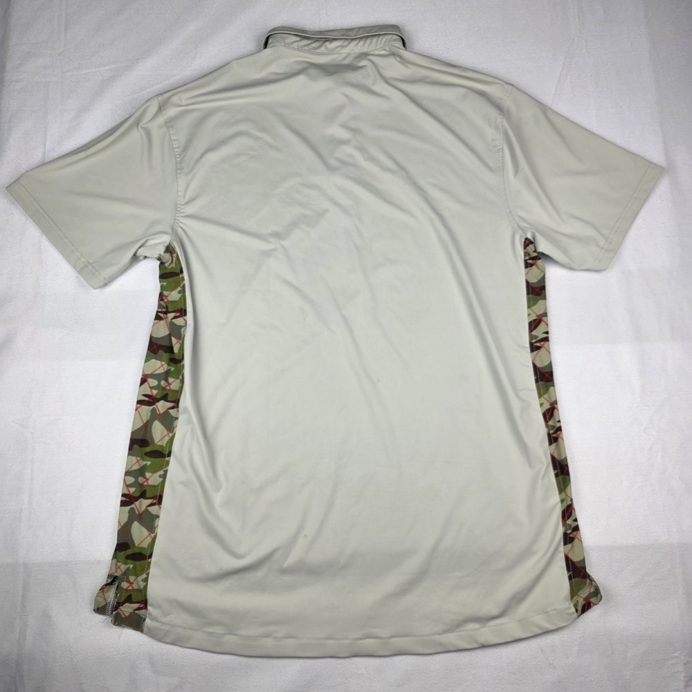RSVLTS Caddyshack Golf Polo Shirt Mens Large Gray Short Sleeve Polyamide Spandex - Picture 5 of 13